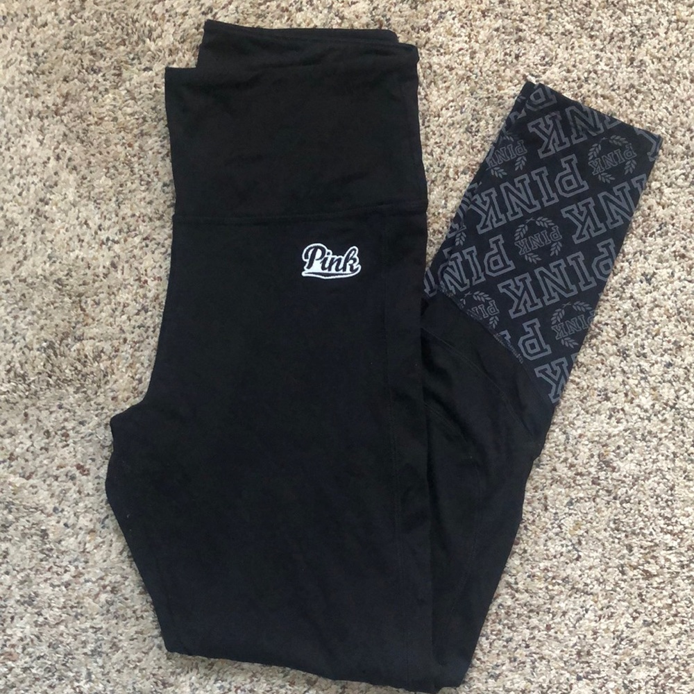 Pink High Waisted Workout Tights
